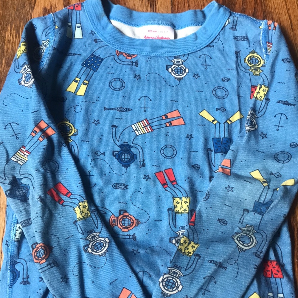 Hanna Andersson organic cotton Pajamas Size 120 cm 6-7